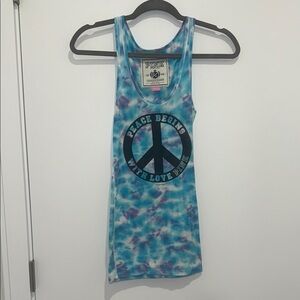 VS Pink vintage tank size small